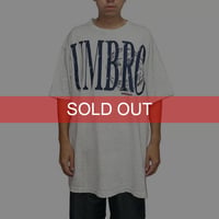 【USED】90'S UMBRO SOCCER BALL T-SHIRT GRAY