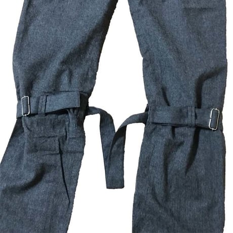 【USED】90'S ANGLOMANIA VIVIENNE WESTWOOD WOOL BONDAGE TROUSERS