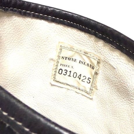 【USED】80's STONE ISLAND MARINA LEATHER PECOS BOOTS