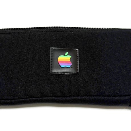 【DEAD STOCK】80s Apple Rainbow Logo Pencil Case