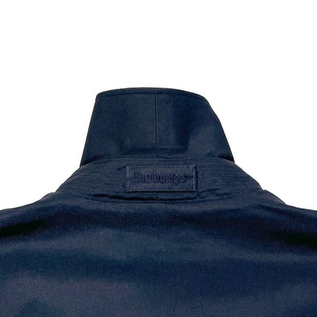 【USED】90'S BURBERRYS HARRINGTON JACKET NAVY