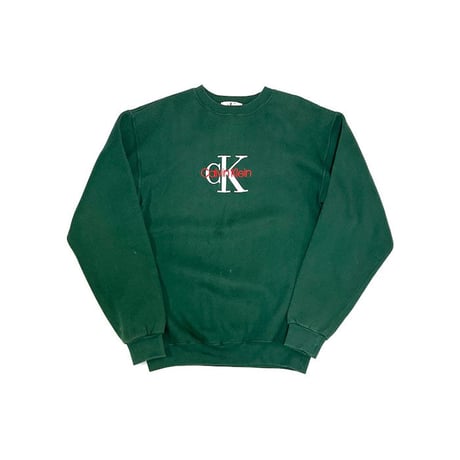 【USED】90'S BOOTLEG CK CALVIN KLEIN SWEATSHIRT