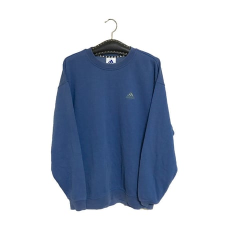 【USED】90'S ADIDAS SWEATSHIRT BLUE