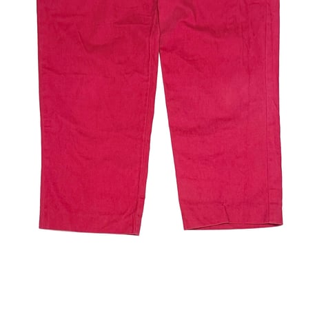 【USED】90's Ralph Lauren COTTON WORK TROUSERS RED