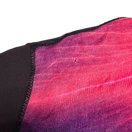 【USED】00's Jean Paul GAULTIER SOLEIL Space Graphic Hybrid Zip Jacket
