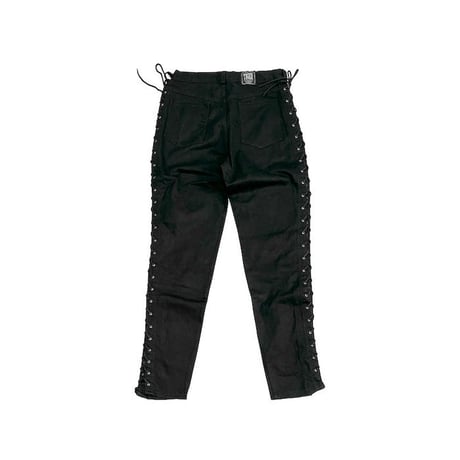 【USED】80'S-90'S TIGER ALTERNATIVE LONDON SIDE LACE-UP PANTS