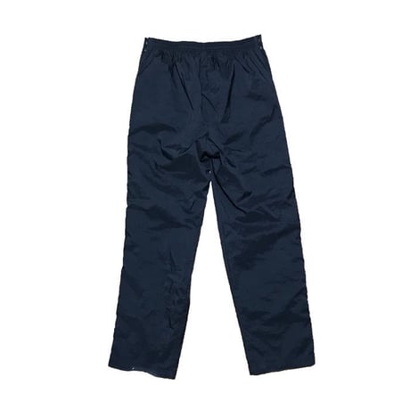 【USED】90'S ADIDAS SIDE SEAM SLITS WITH SNAP BUTTON NYLON PANTS