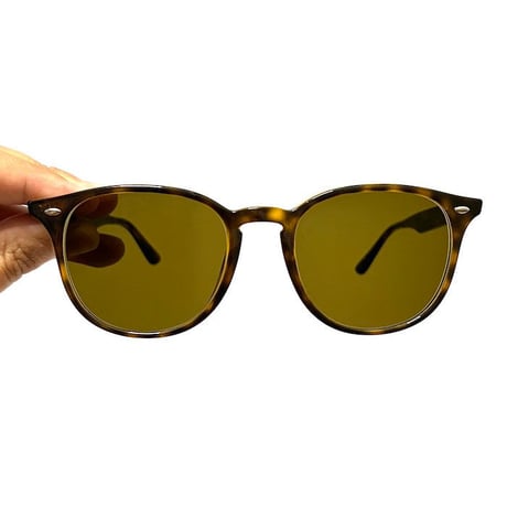 【USED】RAY-BAN RB4259F 710/73 SHINY HAVANA PRESCRIPTION SUNGLASSES
