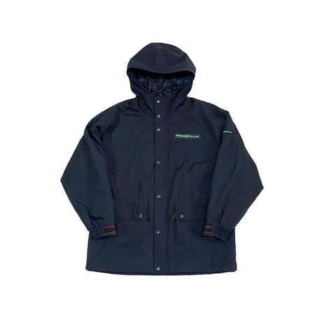 【USED】90'S GODZILLA PADDED HOOD JACKET SIZE:L