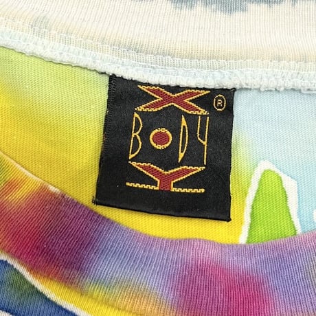 【USED】90'S XY BODY PSYCHEDELIC ACID ALL OVER PRINT T-SHIRT