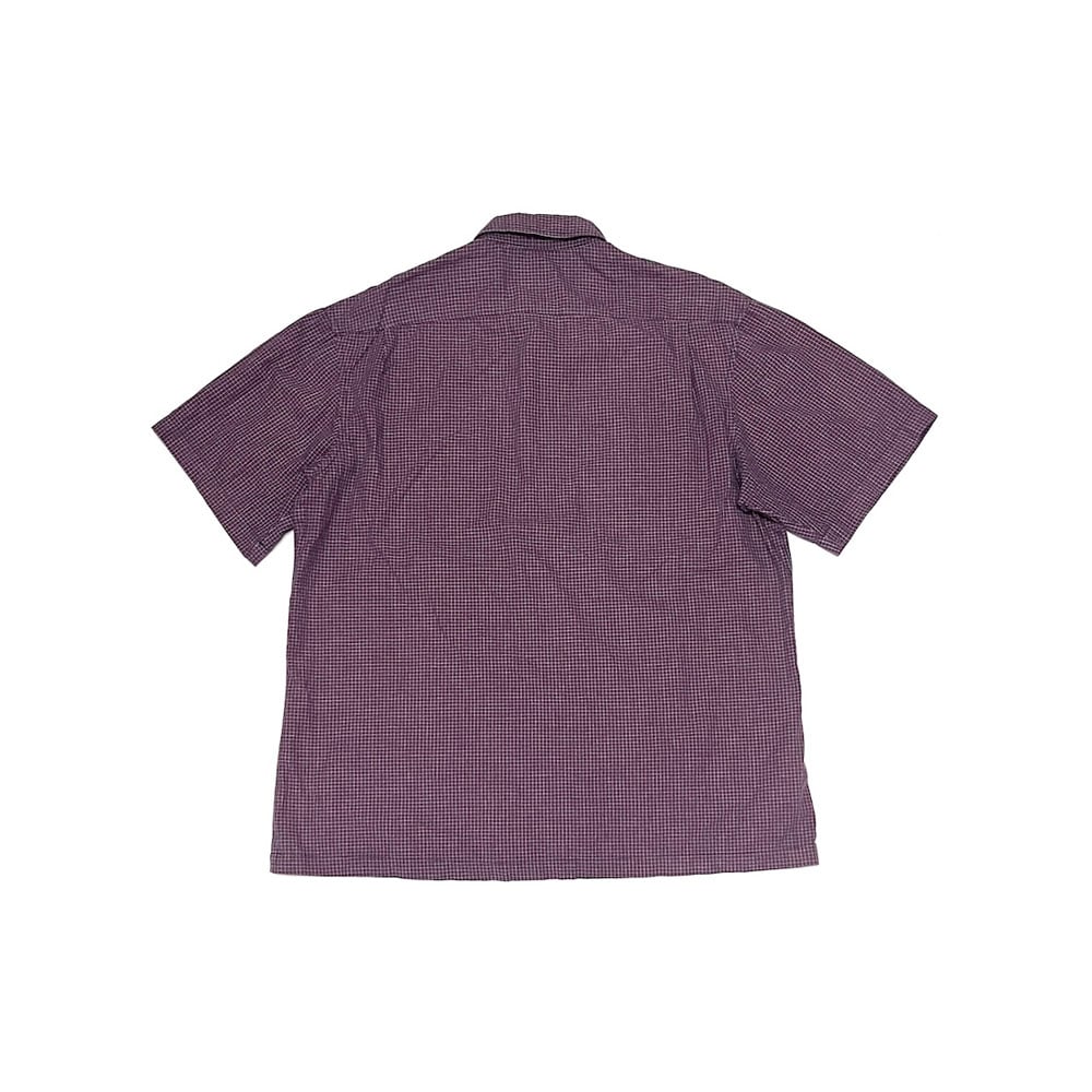 USED】90's STUSSY CHECK CUBA SHIRT | KONBINI