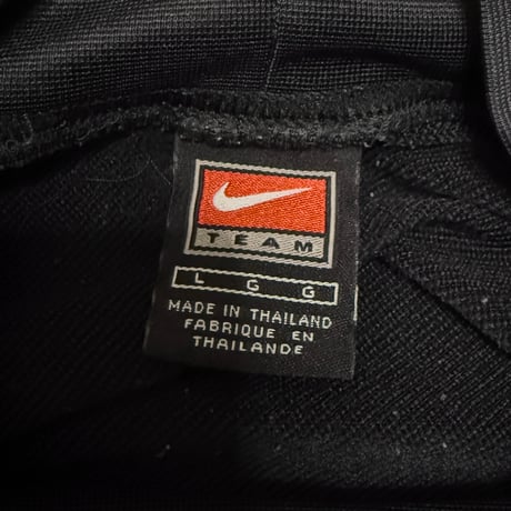【USED】90's-00's  NIKE TEAM POLY × NYLON SWITCHING L/S TOP