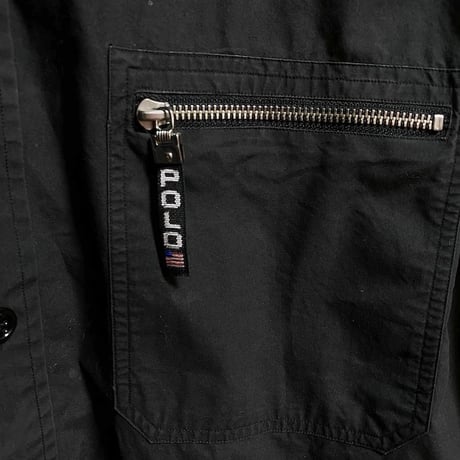 【USED】90'S POLO SPORT OCEN CHALLENGE SHIRT