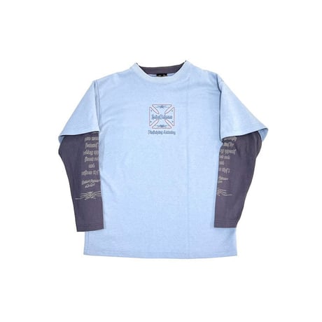 【USED】00'S Y2K LAYERED L/S T-SHIRT