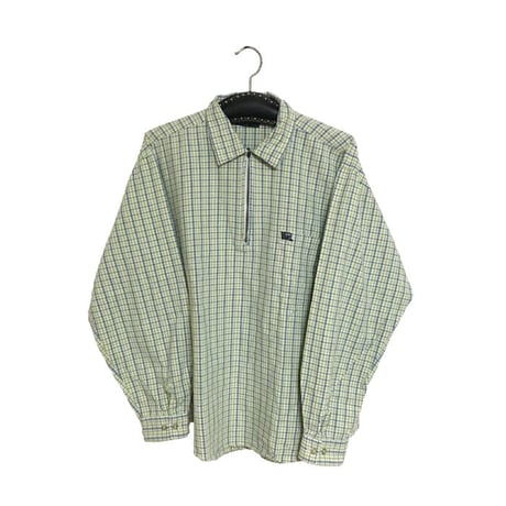 【USED】90'S VANS PULL-OVER CHECK SHIRT
