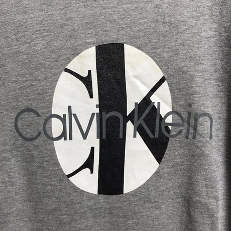 【USED】90'S  CK CALVIN KLEIN JEANS LOGO T-SHIRT