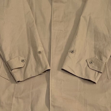 【USED】80'S BURBERRYS ONE PANEL SLEEVE BALMACAAN COAT MADE IN ENGLAND