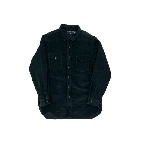 【USED】90'S POLO SPORT VELOUR SHIRT