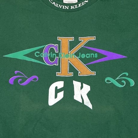 【USED】90'S BOOTLEG CK CALVIN KLEIN JEANS T-SHIRT