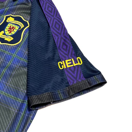 【USED】90'S OLD UMBRO SCOTLAND 94-96 HOME FOOTBALL SHIRT