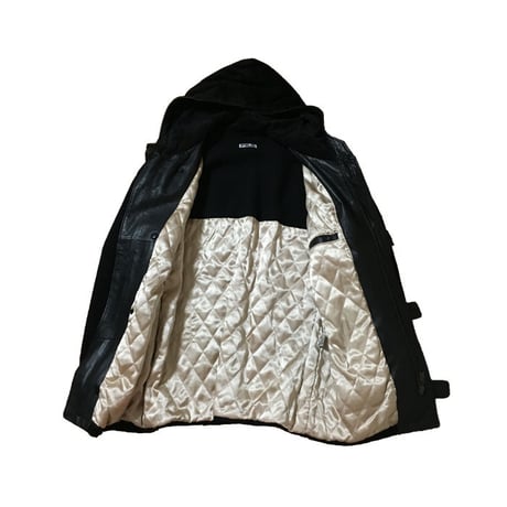 【USED】90'S FILA SUEDE×CORDUROY COAT