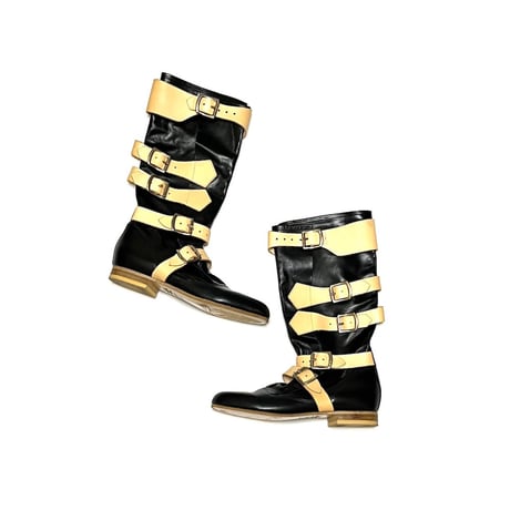 【USED】00's Vivienne Westwood PIRATES BOOTS BLACK