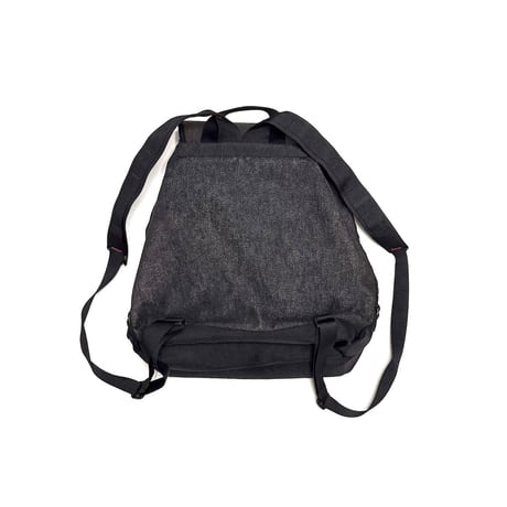 【USED】90's-00's Polo Jeans Co. Ralph Lauren Black Denim Drawstring Backpack