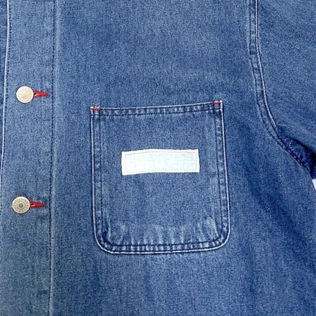 【USED】90'S STUSSY OUTDOOR DENIM COVERALL