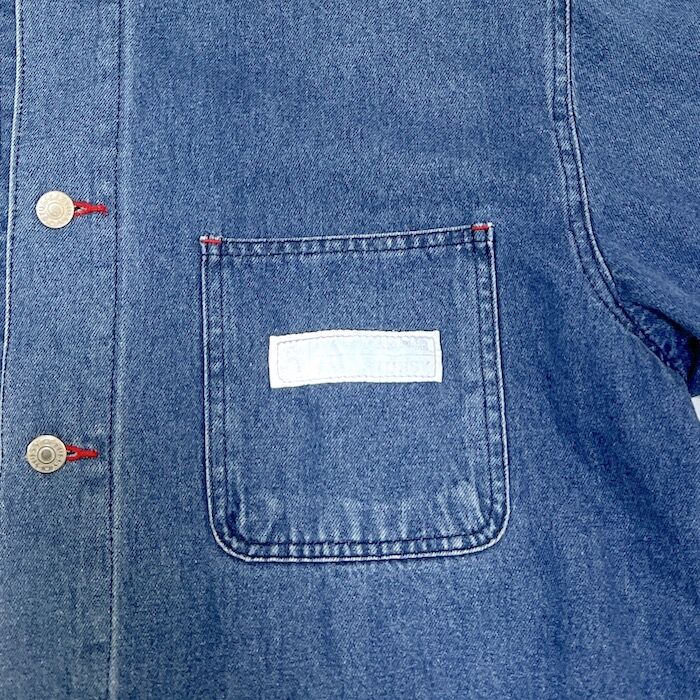 OLD　STUSSY　90s デニムカバーオール USA製　ＸＬ OLD STUSSY 90s デニムカバーオール USA製 XL 【公式通販】