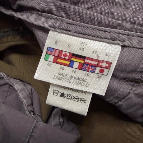 【USED】00's SPYDER Graphic Cotton Shorts Brown