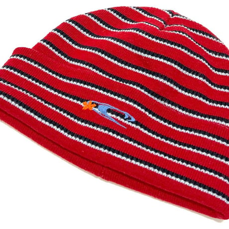 【USED】90'S-00'S O'NEILL BORDER KNIT BEANIE
