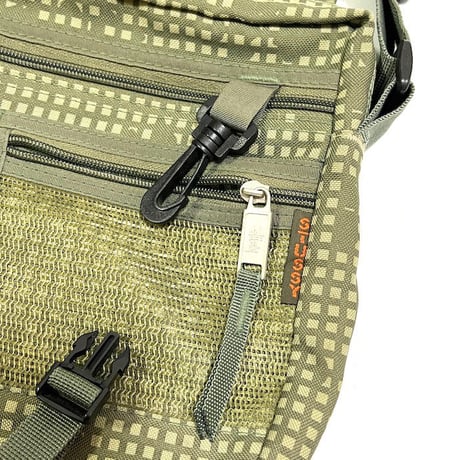 【USED】90'S-00'S STUSSY NIGHT CAMO SHOULDER BAG