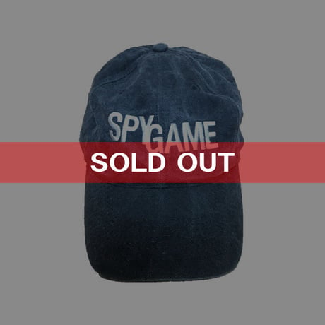 【USED】SPY GAME EMBROIDERY CAP