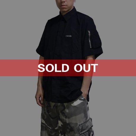 【USED】00'S VANS S/S SHIRT
