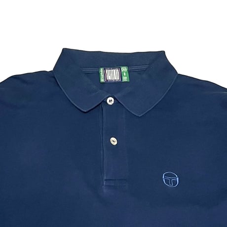 【USED】90's-00's Sergio Tacchini L/S POLO SHIRT