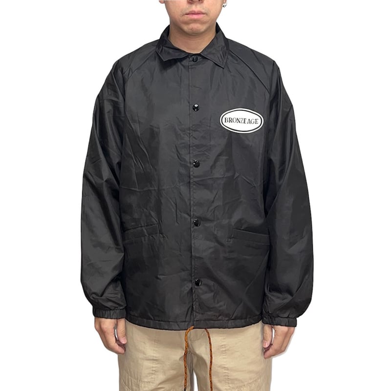 USED】80's BRONZE AGE FISH BONE COACH JACKET |