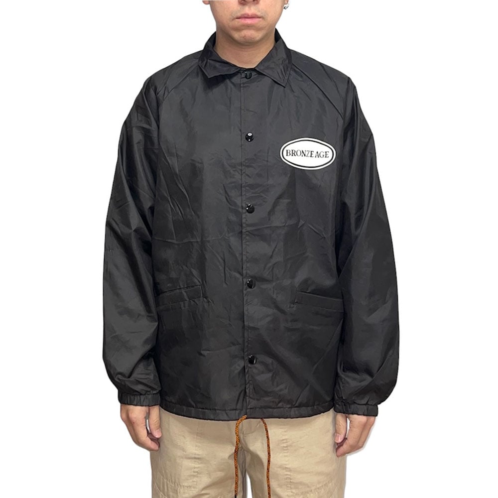USED】80's BRONZE AGE FISH BONE COACH JACKET |