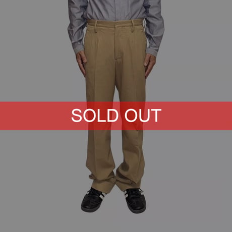 【USED】00's DOLCE & GABBANA TWILL WEAVE PANTS