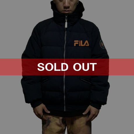 【USED】90'S FILA DOWN JACKET