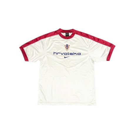 【USED】00's NIKE SOCCER CROATIA NATIONAL TEAM 2002 TRAINING JERSEY