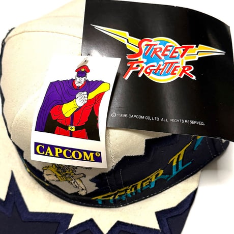【DEAD STOCK】1996 VEGA × Street Fighter II “Dhalsim” Snapback Cap Made for Italy