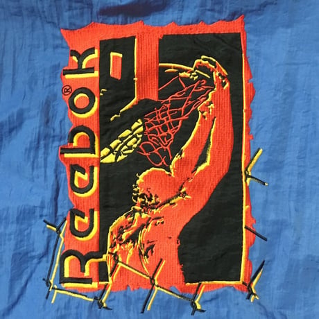 【USED】90'S REEBOK BASKET BALL NYLON BLOUSON