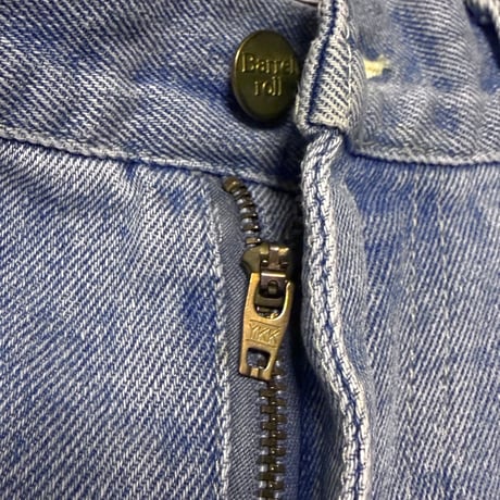 【USED】90's Barrel Roll Baggy Denim Pants with Flap Back Pockets
