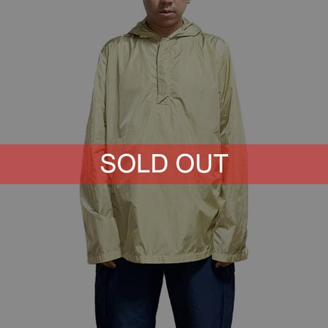 【USED】00'S PRADA NYLON PULLOVER HOODIE