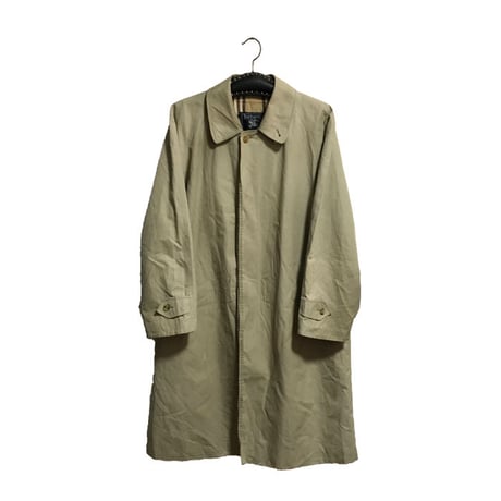 【USED】80'S BURBERRYS STAND FALL COLLAR COAT MADE IN ENGLAND