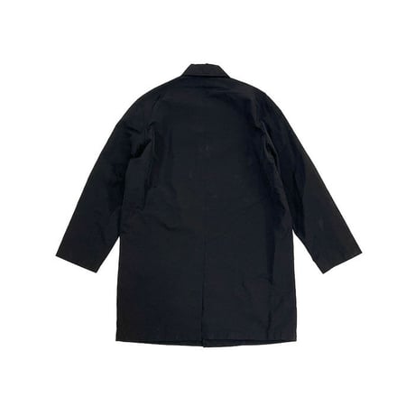 【USED】90'S-00'S DKNY COTTON NYLON COAT BLACK