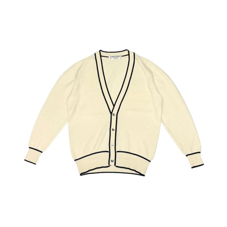 【USED】70's-80's GIVENCHY GENTLEMAN KNIT CARDIGAN