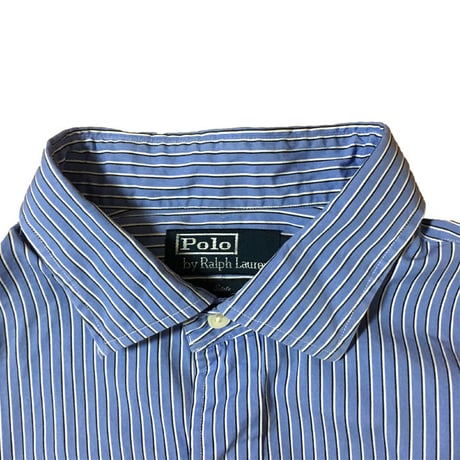 【USED】POLO BY PALPH LAUREN STRIPE SHIRT