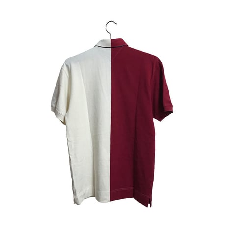 【USED】90'S TOMMY HILFIGER BICOLOR POLO SHIRT