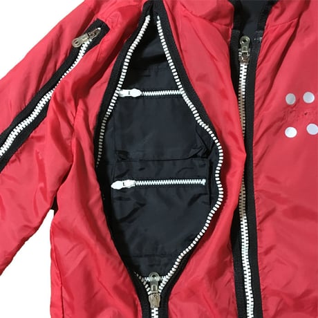 【USED】CYBERDOG LONDON ZIP BOMBER BLOUSON